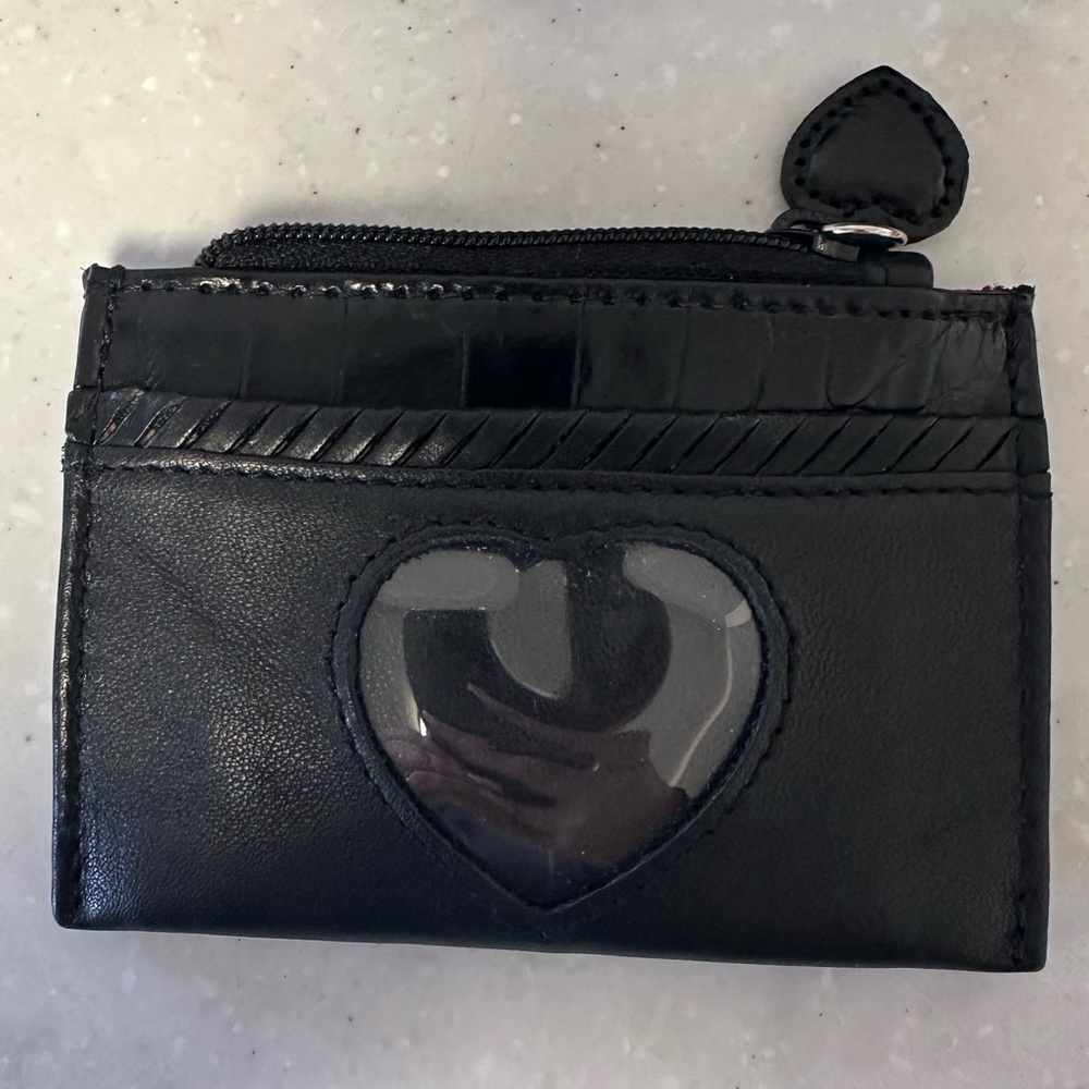 Brighton Suede and Leather Crocodile small shoulder bag and wallet - Picture 5 of 10